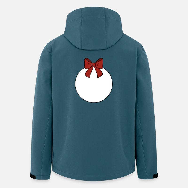 Weihnachtskugel  - Recycelte Männer Softshell-Jacke von Stanley/Stella - Dunkles Petrol