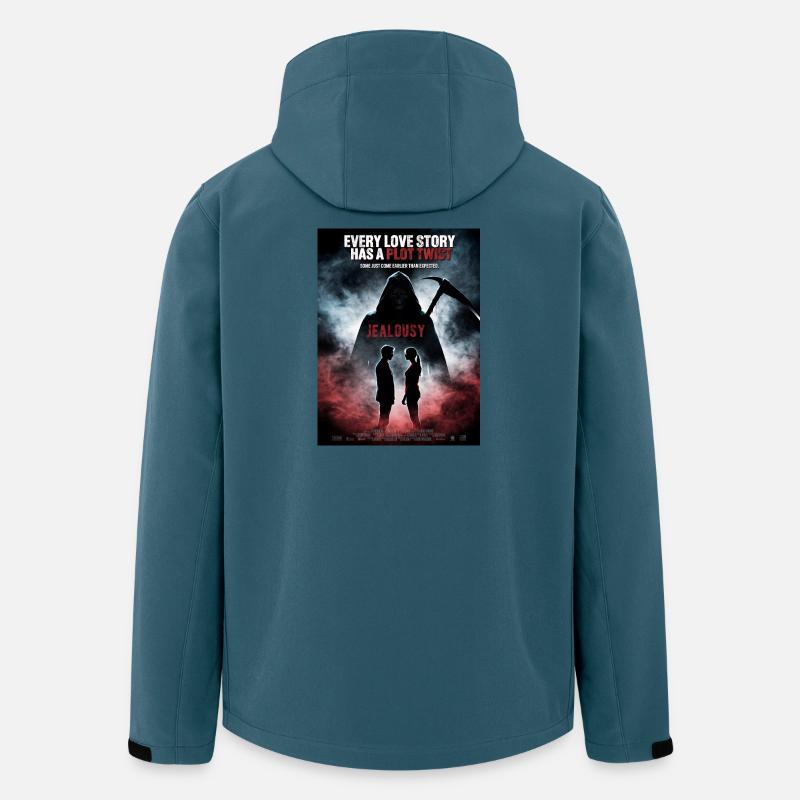 Plot Twist Liebe Eifersucht - Recycelte Männer Softshell-Jacke von Stanley/Stella - Dunkles Petrol