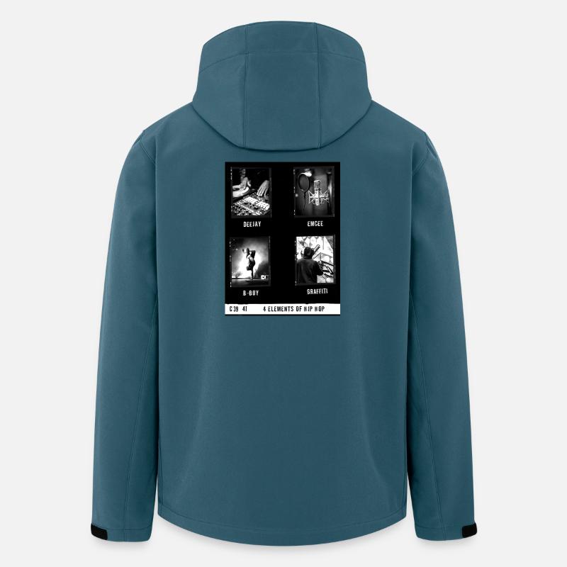 4 Hip Hop Elements - Men’s Recycled Softshell Jacket by Stanley/Stella - stargazer