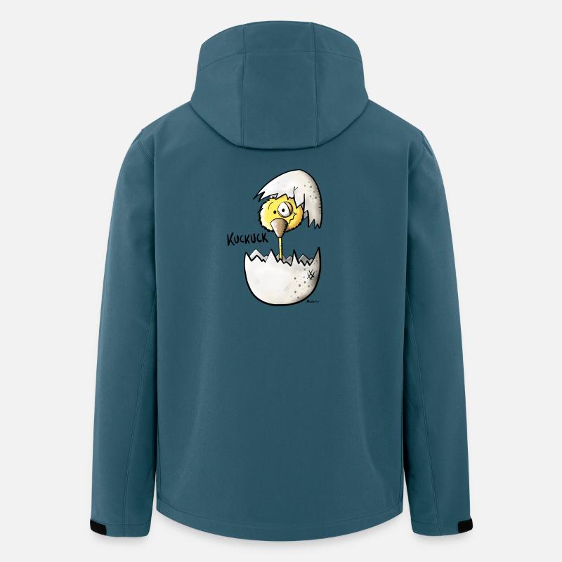 Kuckucksei - Recycelte Männer Softshell-Jacke von Stanley/Stella - Dunkles Petrol
