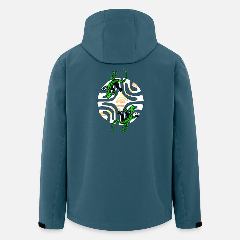 KIMO - Recycelte Männer Softshell-Jacke von Stanley/Stella - Dunkles Petrol