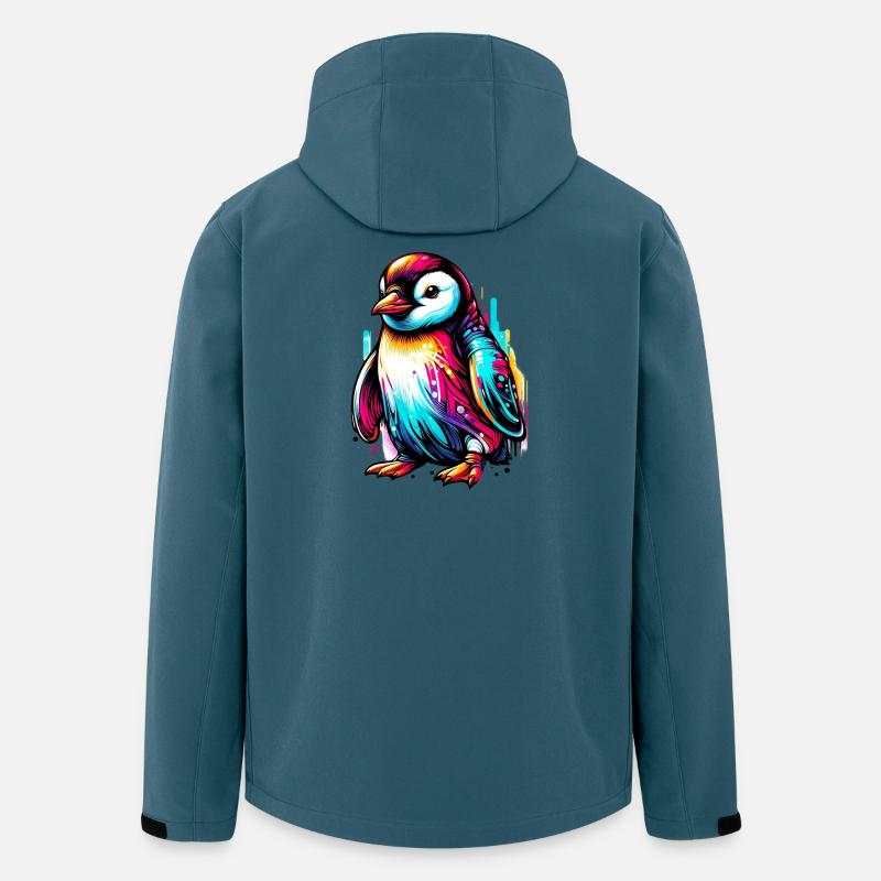 Penguin - Men’s Recycled Softshell Jacket by Stanley/Stella - stargazer