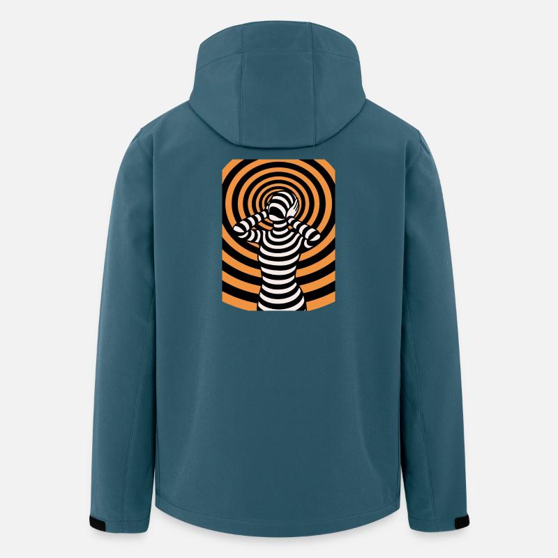 Hypnos, Halluzination  - Recycelte Männer Softshell-Jacke von Stanley/Stella - Dunkles Petrol