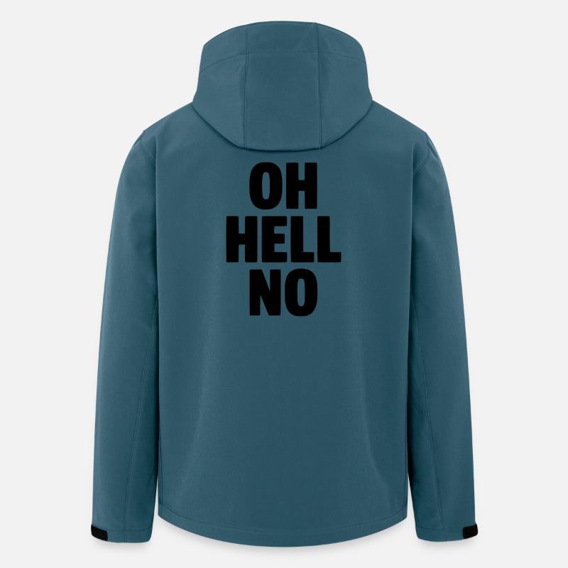 Oh Hell No - Men’s Recycled Softshell Jacket by Stanley/Stella - stargazer