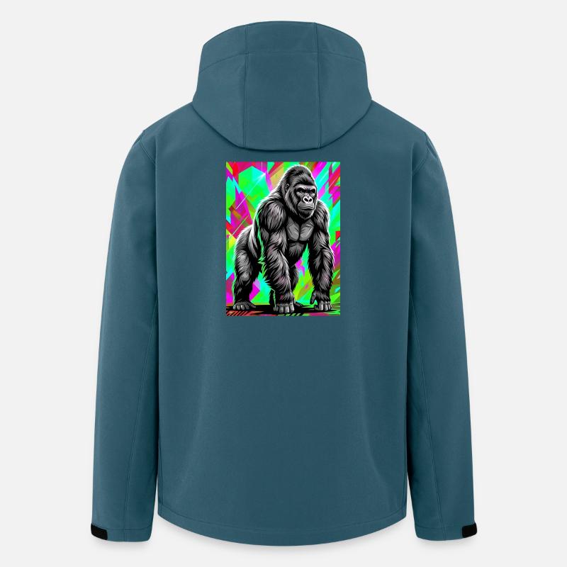 gorilla - Men’s Recycled Softshell Jacket by Stanley/Stella - stargazer