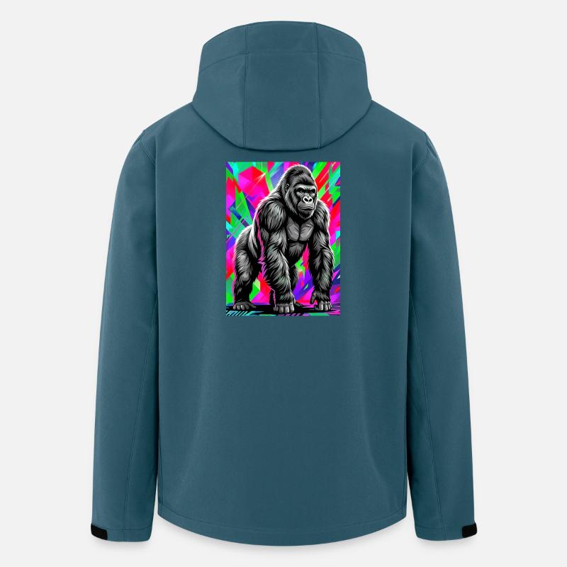gorilla - Men’s Recycled Softshell Jacket by Stanley/Stella - stargazer