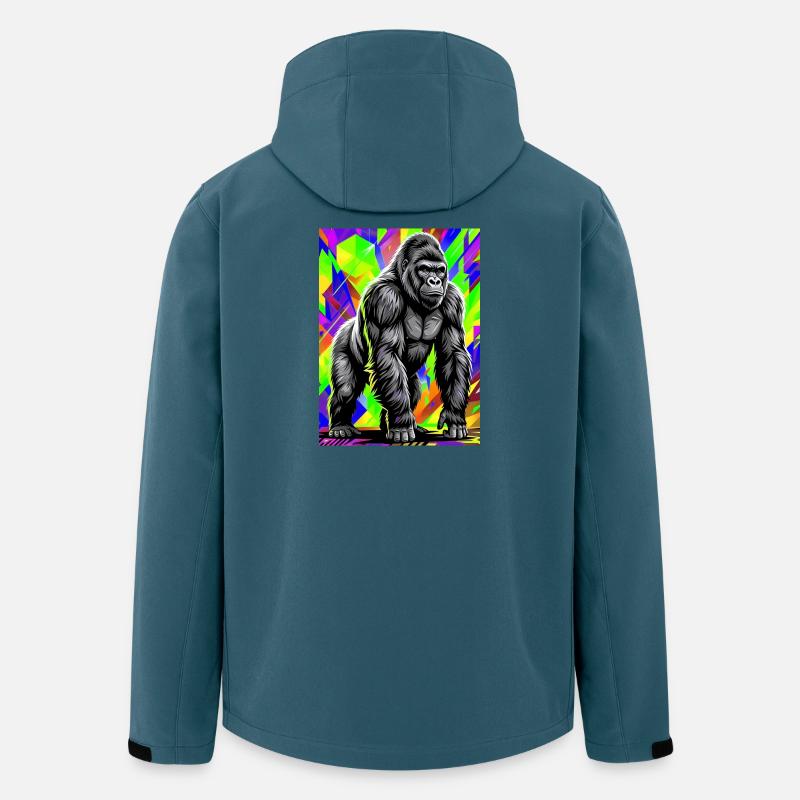 gorilla - Men’s Recycled Softshell Jacket by Stanley/Stella - stargazer
