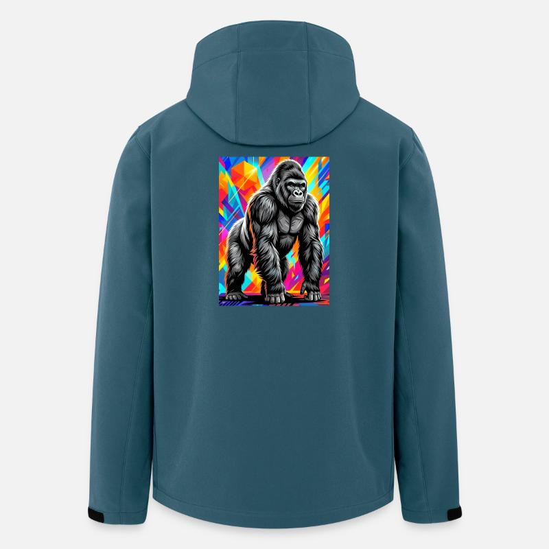 gorilla - Men’s Recycled Softshell Jacket by Stanley/Stella - stargazer