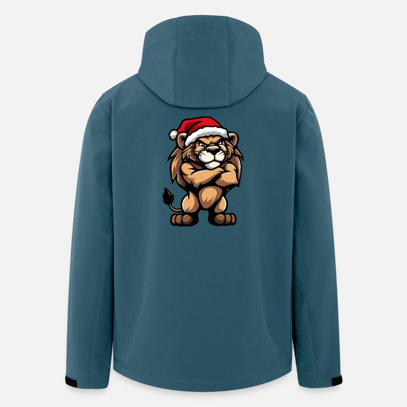 Lion Christmas - Men’s Recycled Softshell Jacket by Stanley/Stella - stargazer