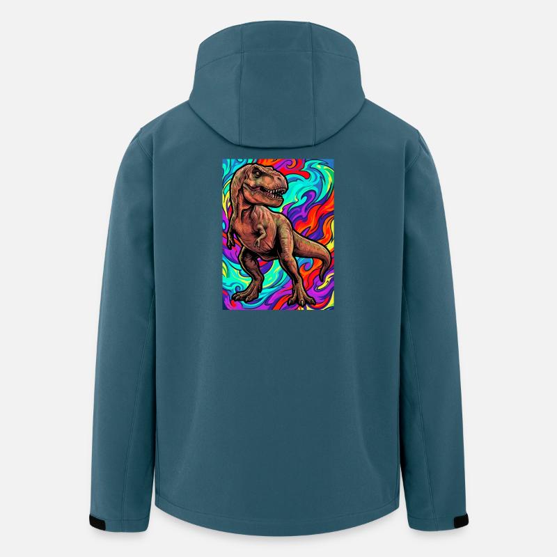 dinosaur - Men’s Recycled Softshell Jacket Discoverer by Stanley/Stella - stargazer