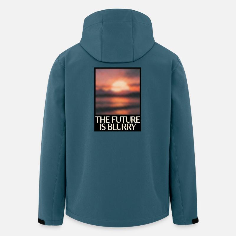 Future Is Blurry - Men’s Recycled Softshell Jacket by Stanley/Stella - stargazer