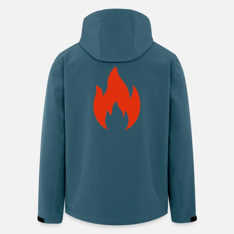 flame - Men’s Recycled Softshell Jacket by Stanley/Stella - stargazer