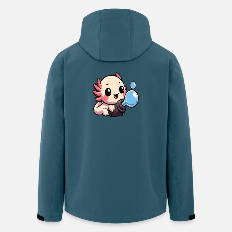 Bubble Buddy Schlüpfling - Recycelte Männer Softshell-Jacke von Stanley/Stella - Dunkles Petrol