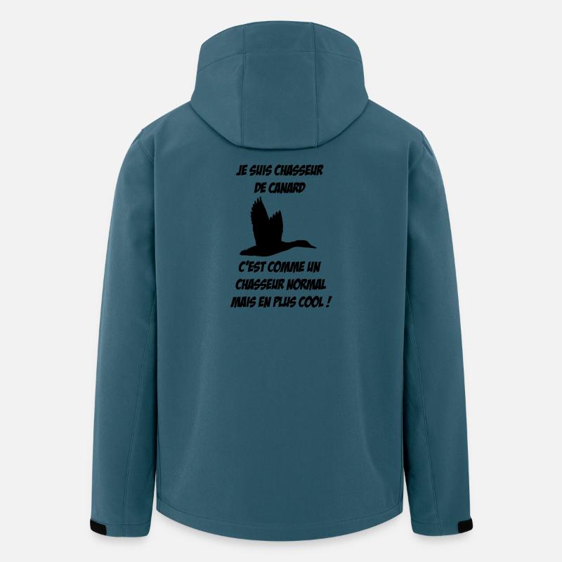 I am a duck hunter - Men’s Recycled Softshell Jacket by Stanley/Stella - stargazer