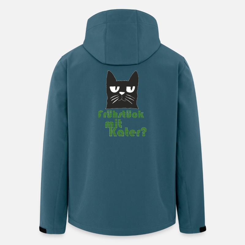fruehstueck_mit_kater - Men’s Recycled Softshell Jacket by Stanley/Stella - stargazer
