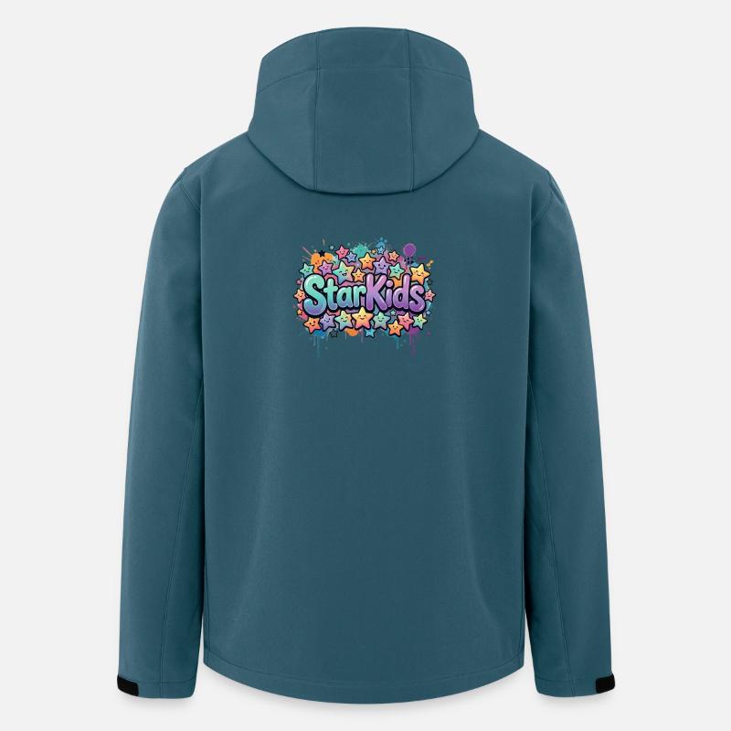 StarKids - Veste softshell homme en polyester recyclé Stanley/Stella - bleu pétrole foncé