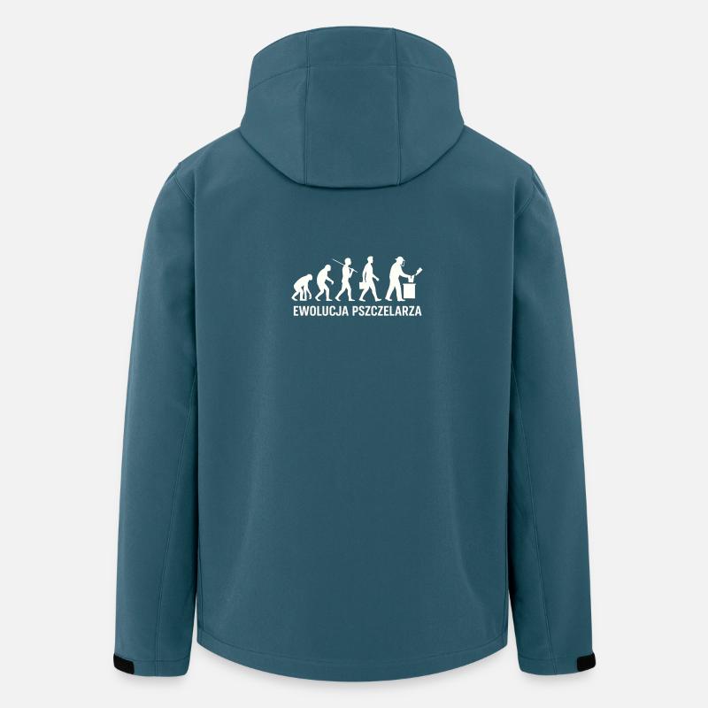 The evolution of the beekeeper - Men’s Recycled Softshell Jacket by Stanley/Stella - stargazer