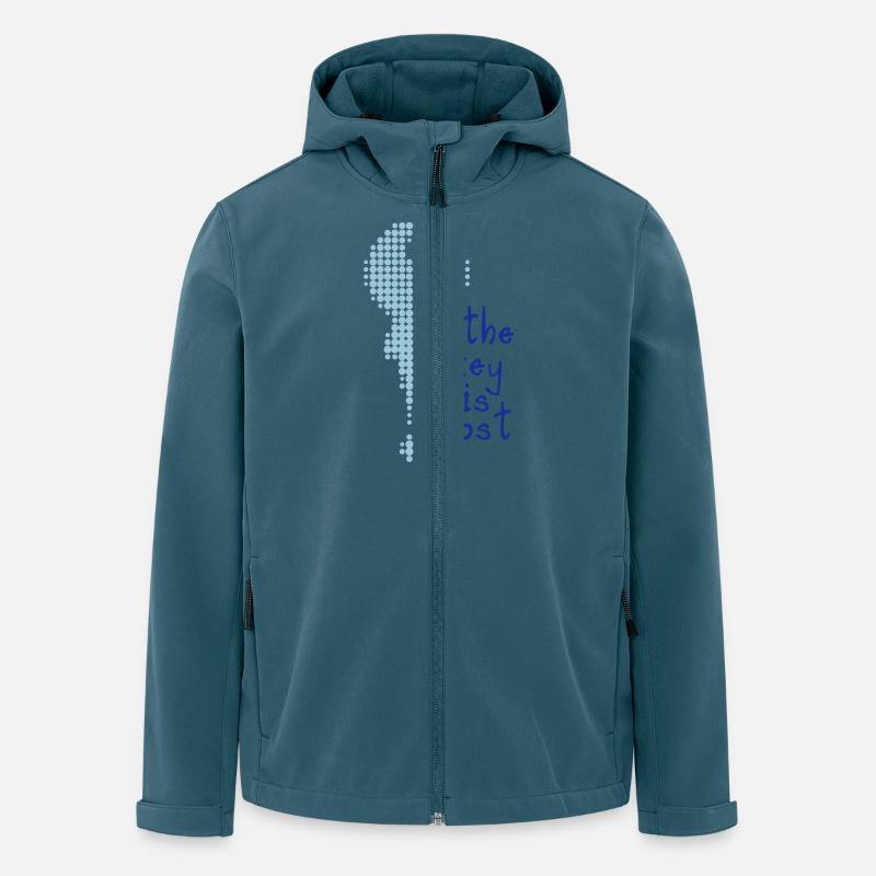 the key is lost - Men’s Recycled Softshell Jacket by Stanley/Stella - stargazer