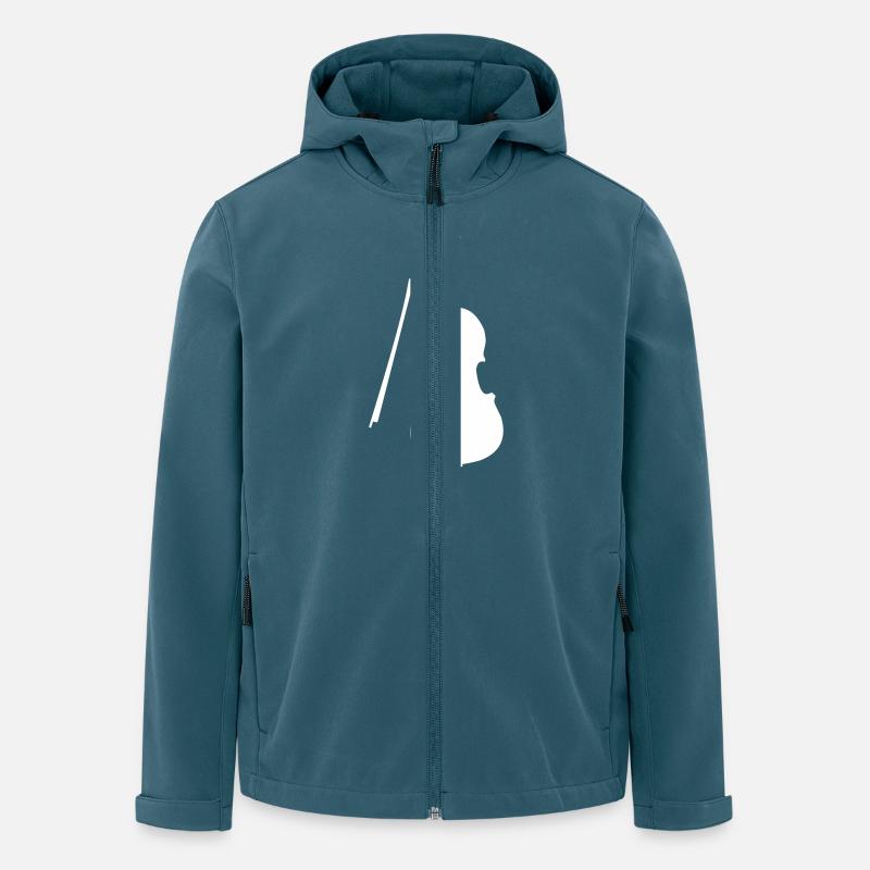 Violin Violin - Men’s Recycled Softshell Jacket by Stanley/Stella - stargazer