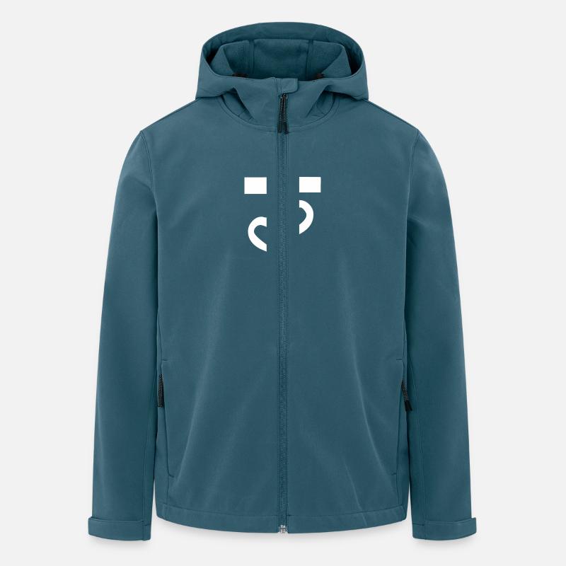 Christliches Kreuz - Recycelte Männer Softshell-Jacke von Stanley/Stella - Dunkles Petrol