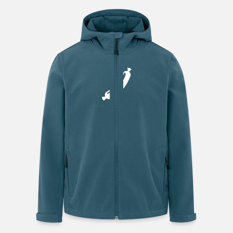 Bockwurst - Recycelte Männer Softshell-Jacke von Stanley/Stella - Dunkles Petrol