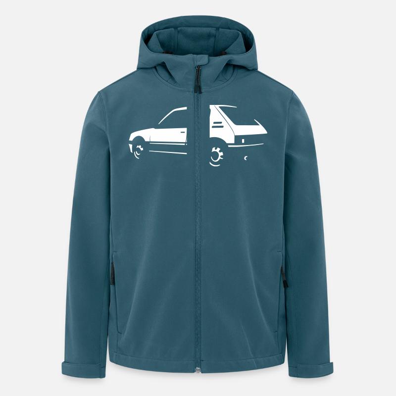 205 - Recycelte Männer Softshell-Jacke von Stanley/Stella - Dunkles Petrol