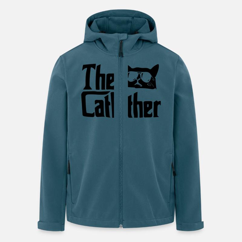 the catfather - Men’s Recycled Softshell Jacket by Stanley/Stella - stargazer