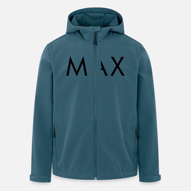 MAX - Recycelte Männer Softshell-Jacke von Stanley/Stella - Dunkles Petrol
