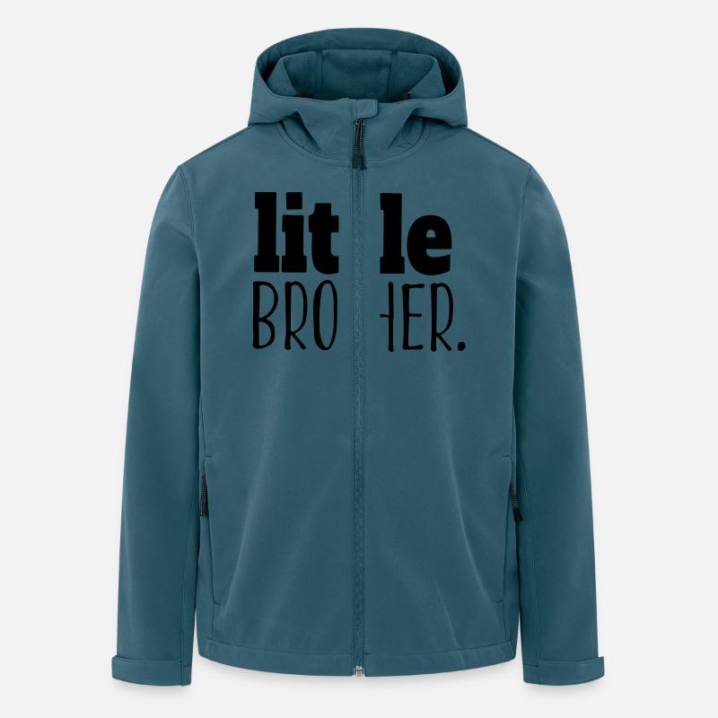 kleiner Bruder - Recycelte Männer Softshell-Jacke von Stanley/Stella - Dunkles Petrol