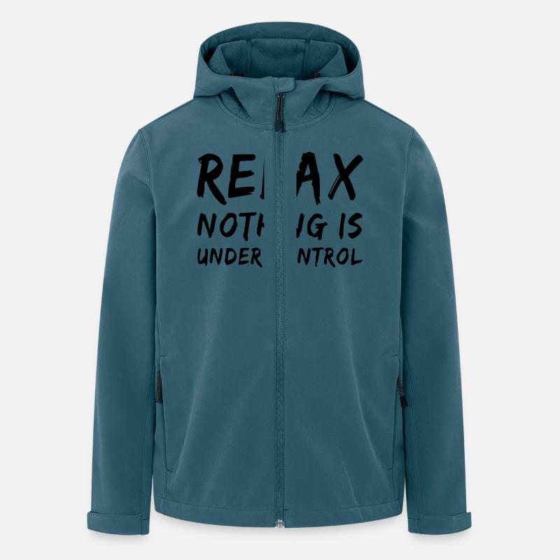 relax, nothing is under control - Men’s Recycled Softshell Jacket by Stanley/Stella - stargazer