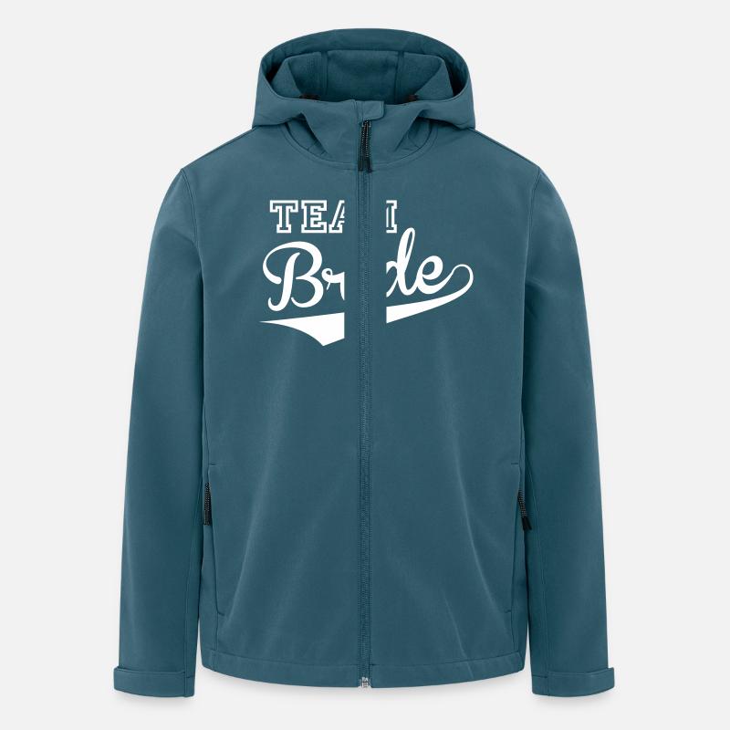 Team Bride 02 - Veste softshell homme en polyester recyclé Stanley/Stella - bleu pétrole foncé