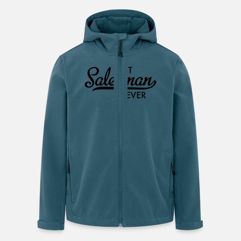 Verkauf - Recycelte Männer Softshell-Jacke von Stanley/Stella - Dunkles Petrol