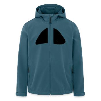 LIPS - Rocky horror picture show - Recycelte Männer Softshell-Jacke von Stanley/Stella - Dunkles Petrol - Vorne - AI Model Male 185 light (185cm)