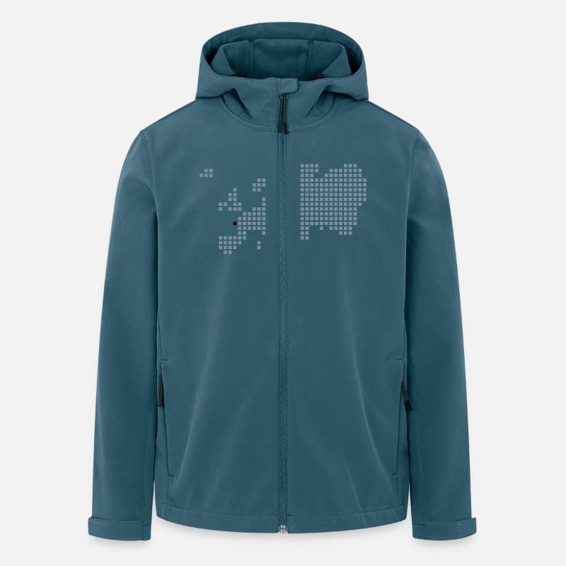 Brest Rennes Bretagne - Men’s Recycled Softshell Jacket by Stanley/Stella - stargazer