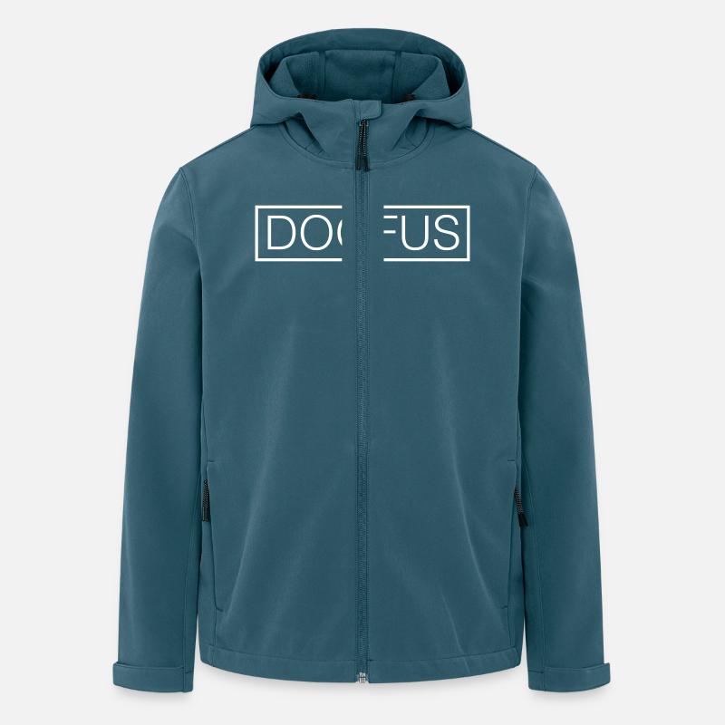 doofus - Veste softshell homme en polyester recyclé Stanley/Stella - bleu pétrole foncé