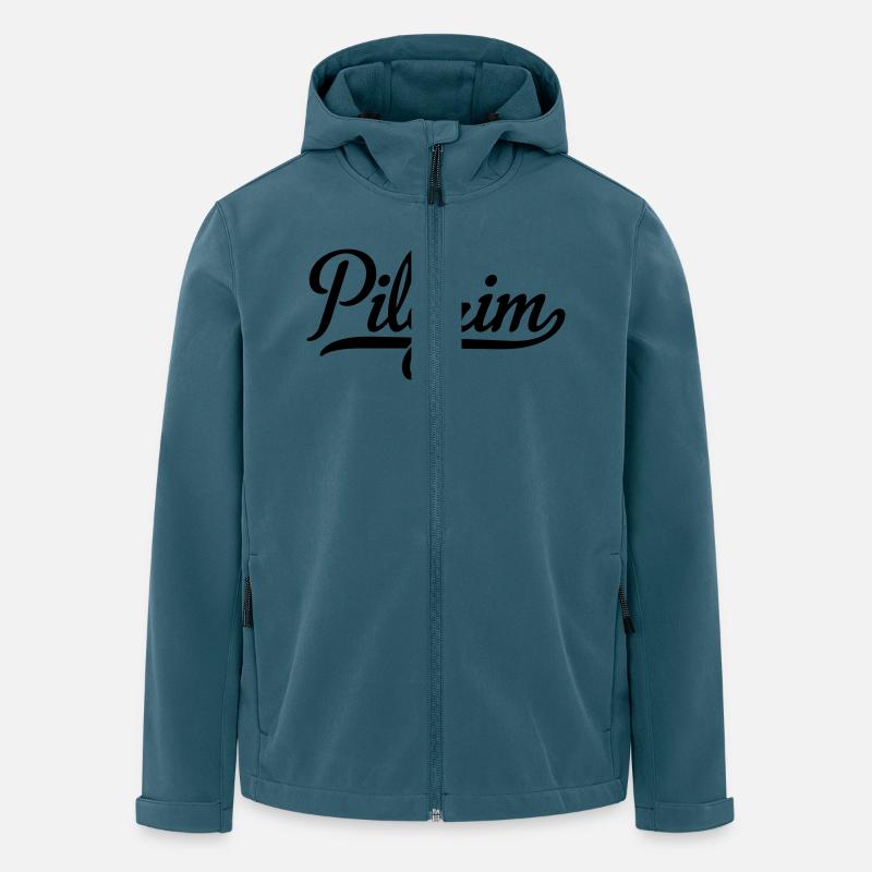 Pilger - Recycelte Männer Softshell-Jacke von Stanley/Stella - Dunkles Petrol