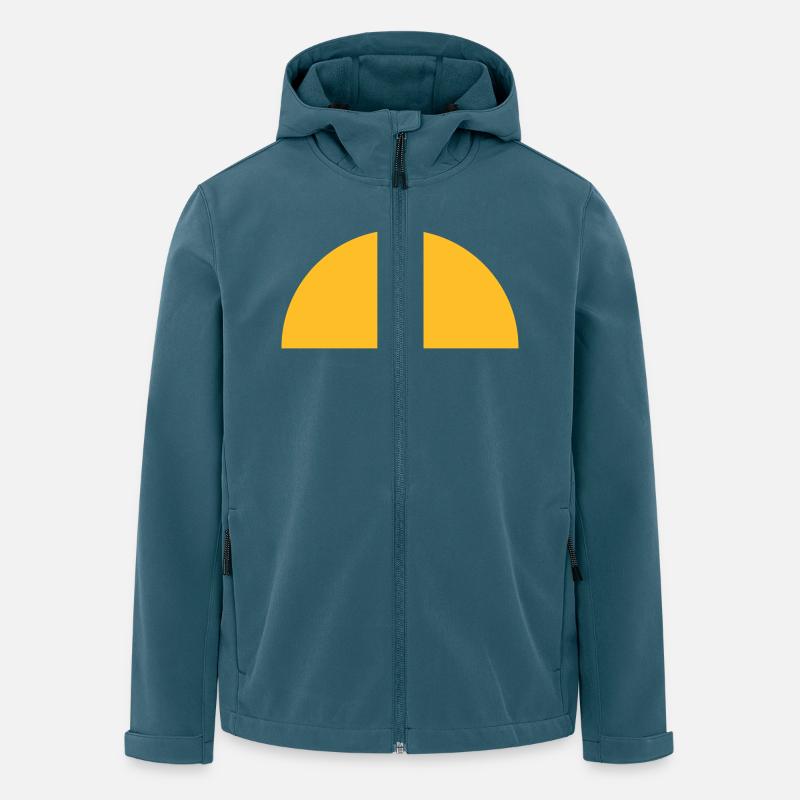 Sonne - Recycelte Männer Softshell-Jacke von Stanley/Stella - Dunkles Petrol