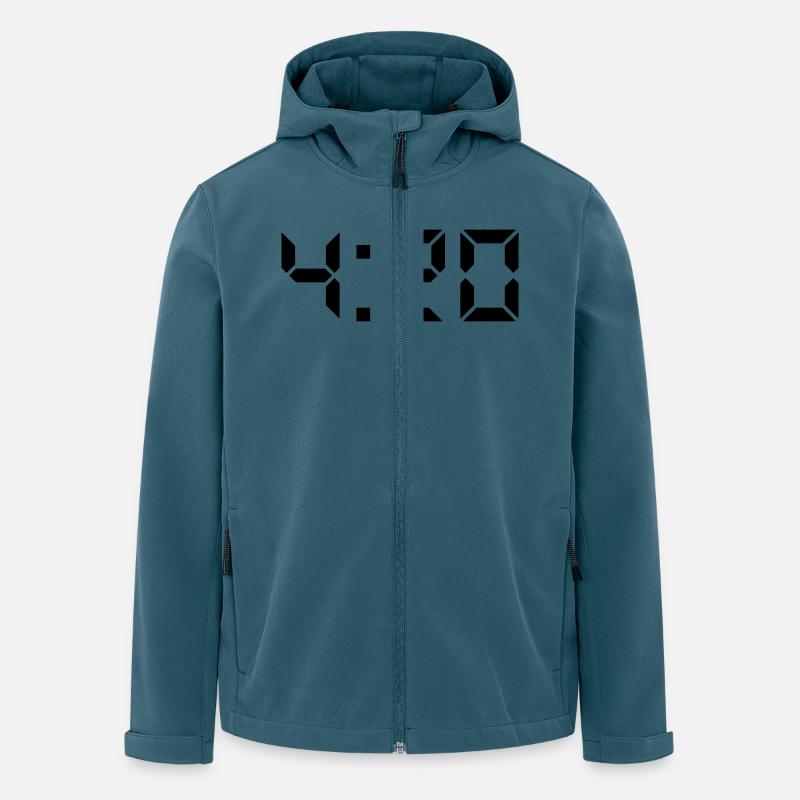 4:20 - Recycelte Männer Softshell-Jacke von Stanley/Stella - Dunkles Petrol