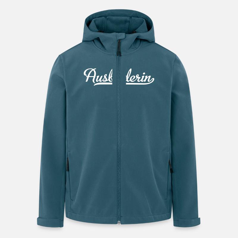 Ausbilderin - Recycelte Männer Softshell-Jacke von Stanley/Stella - Dunkles Petrol