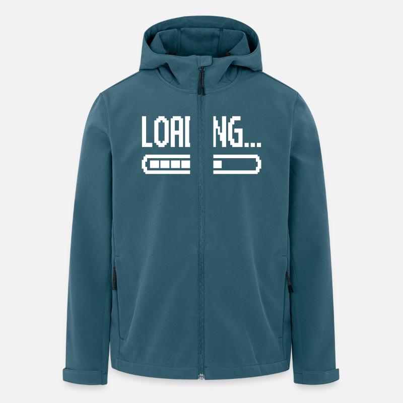 loading bar - Men’s Recycled Softshell Jacket by Stanley/Stella - stargazer