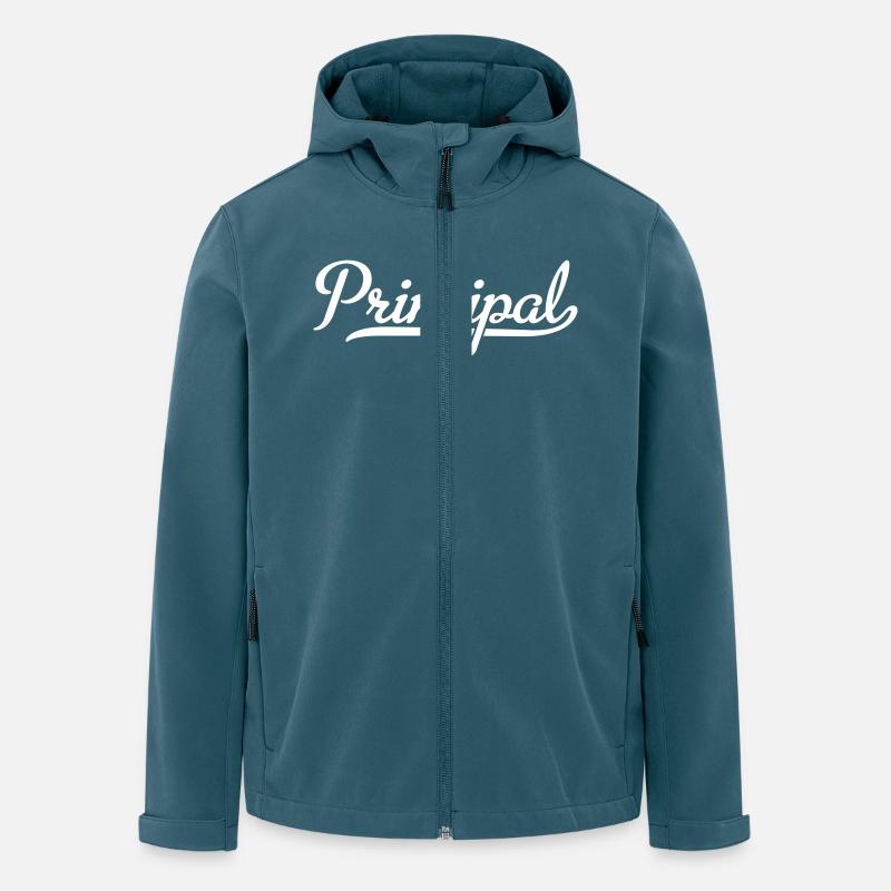 Hovedstol - Stanley/Stella herre softshelljakke i genanvendt polyester - mørk petrol