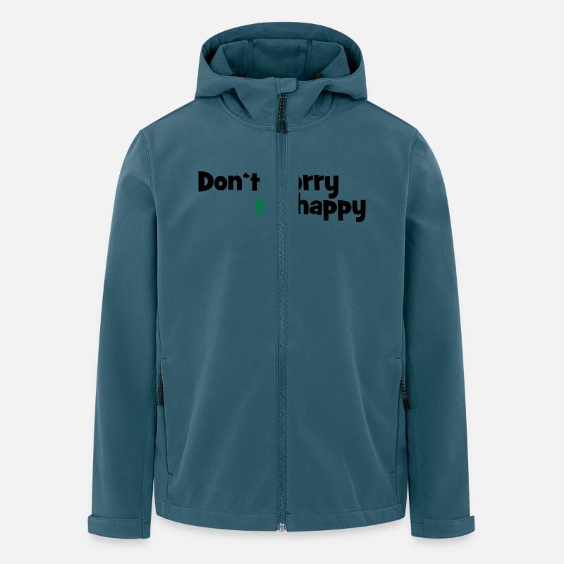 Golf - Recycelte Männer Softshell-Jacke von Stanley/Stella - Dunkles Petrol