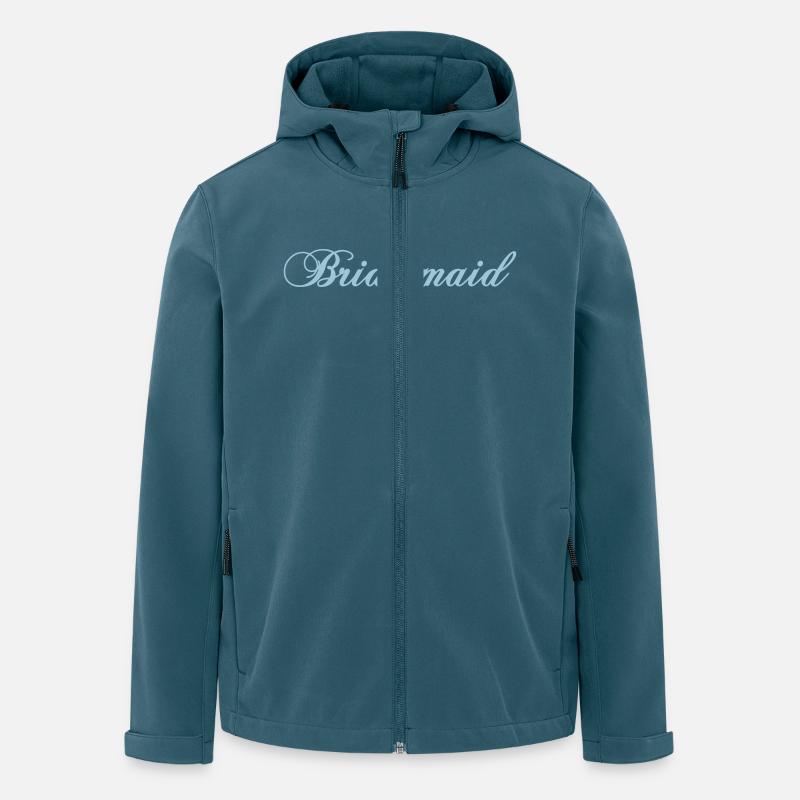 bridesmaid - Recycelte Männer Softshell-Jacke von Stanley/Stella - Dunkles Petrol
