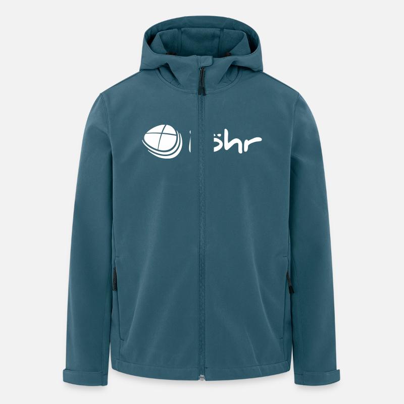 Föhr Logo - Recycelte Männer Softshell-Jacke von Stanley/Stella - Dunkles Petrol