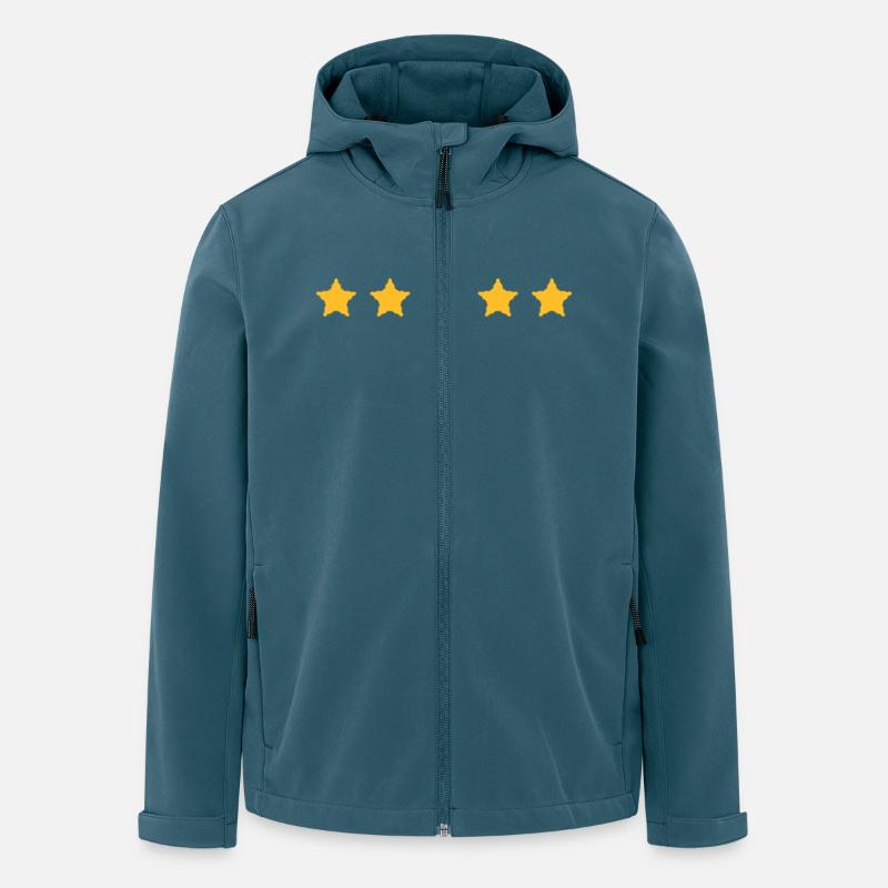 stars - Men’s Recycled Softshell Jacket by Stanley/Stella - stargazer