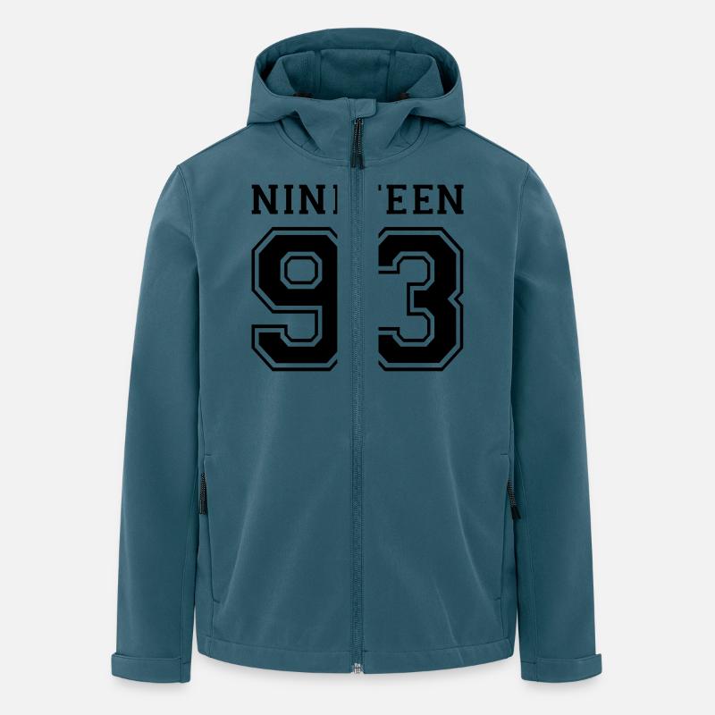 1993 - Veste softshell homme en polyester recyclé Stanley/Stella - bleu pétrole foncé
