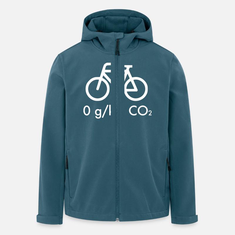 Bicycle CO2 - Men’s Recycled Softshell Jacket by Stanley/Stella - stargazer