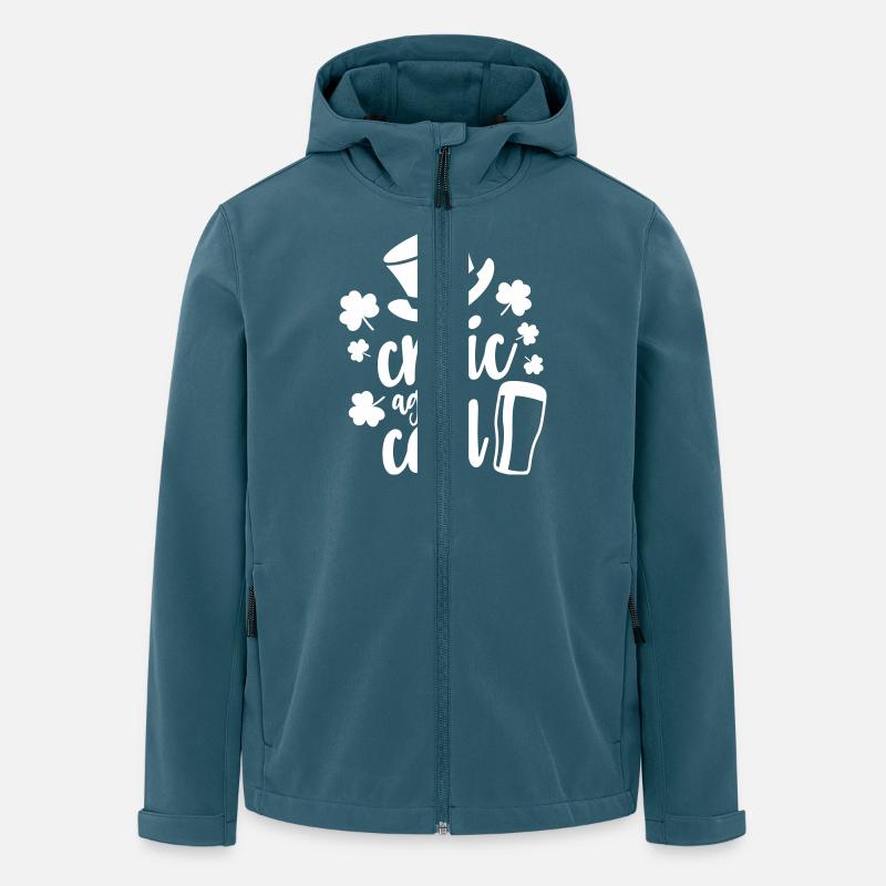 Craic agus ceol - Men’s Recycled Softshell Jacket by Stanley/Stella - stargazer
