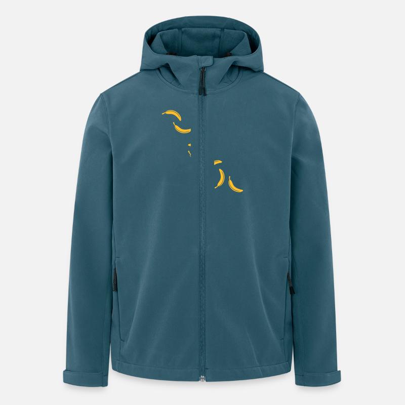 Banana Design - Men’s Recycled Softshell Jacket by Stanley/Stella - stargazer