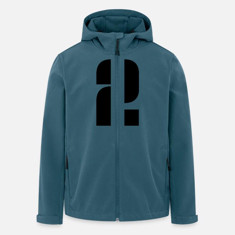 2 - Recycelte Männer Softshell-Jacke von Stanley/Stella - Dunkles Petrol